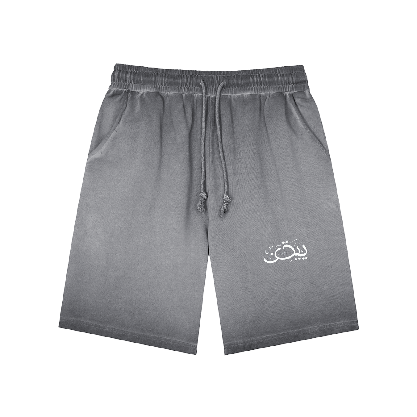 YAQEEN Reverse Dyed Sweatshorts