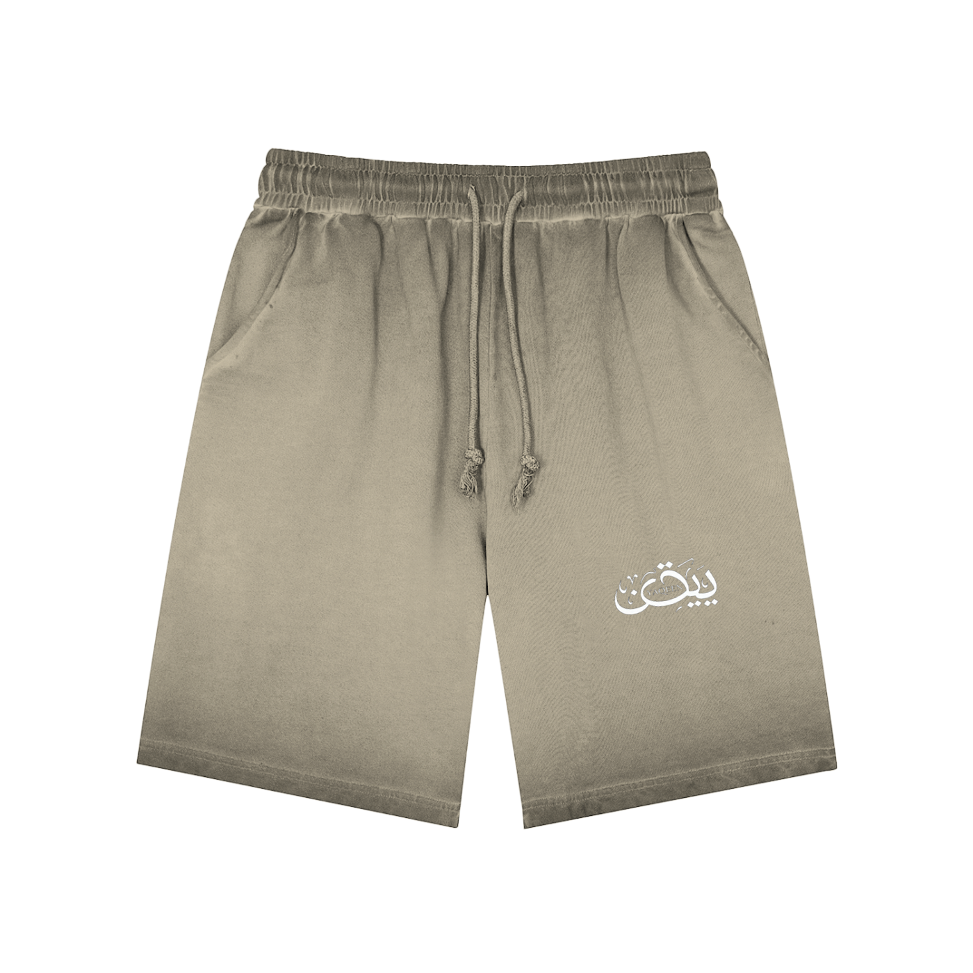 YAQEEN Reverse Dyed Sweatshorts