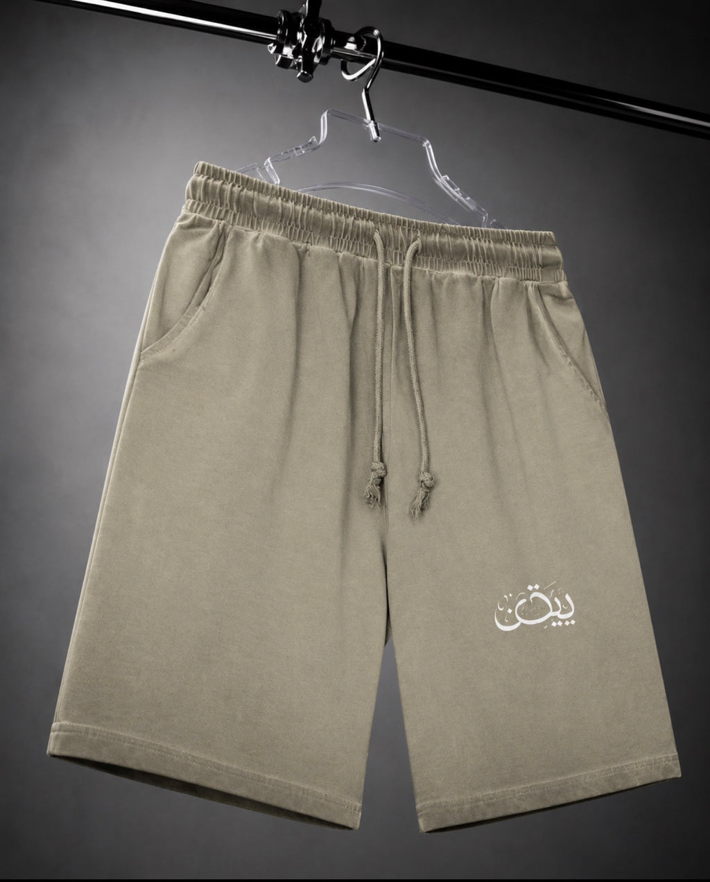 YAQEEN Reverse Dyed Sweatshorts