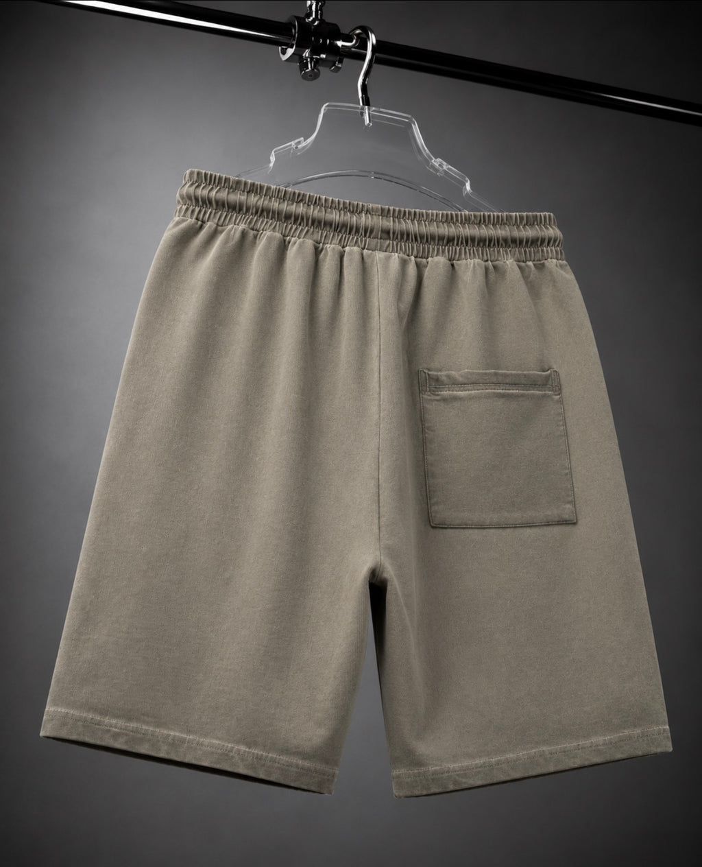 YAQEEN Reverse Dyed Sweatshorts