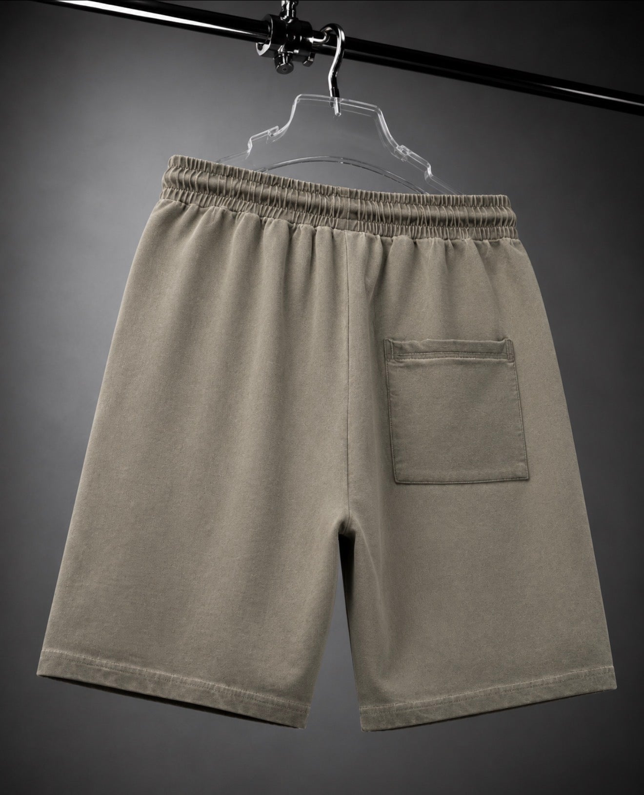 YAQEEN Reverse Dyed Sweatshorts