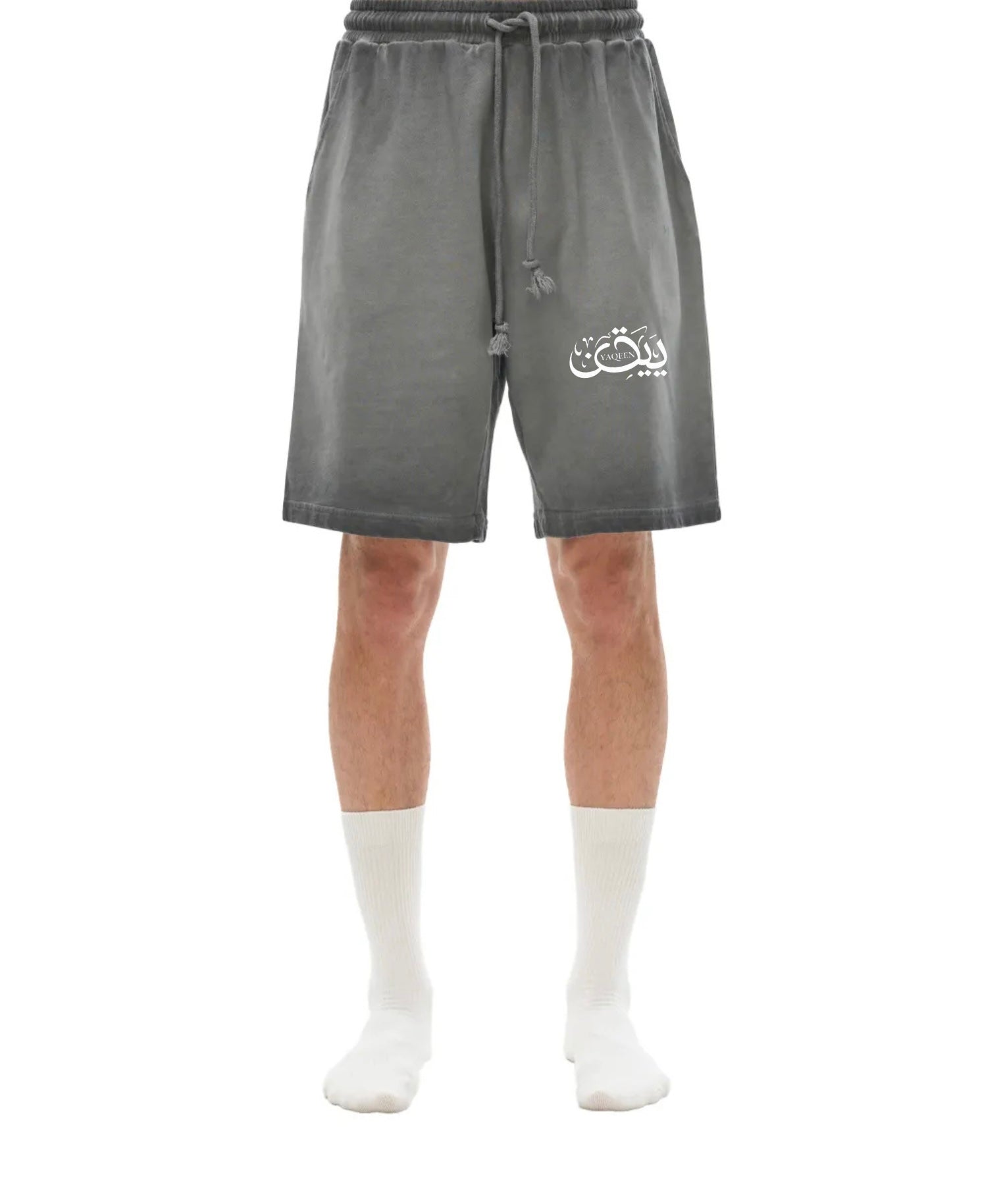 YAQEEN Reverse Dyed Sweatshorts