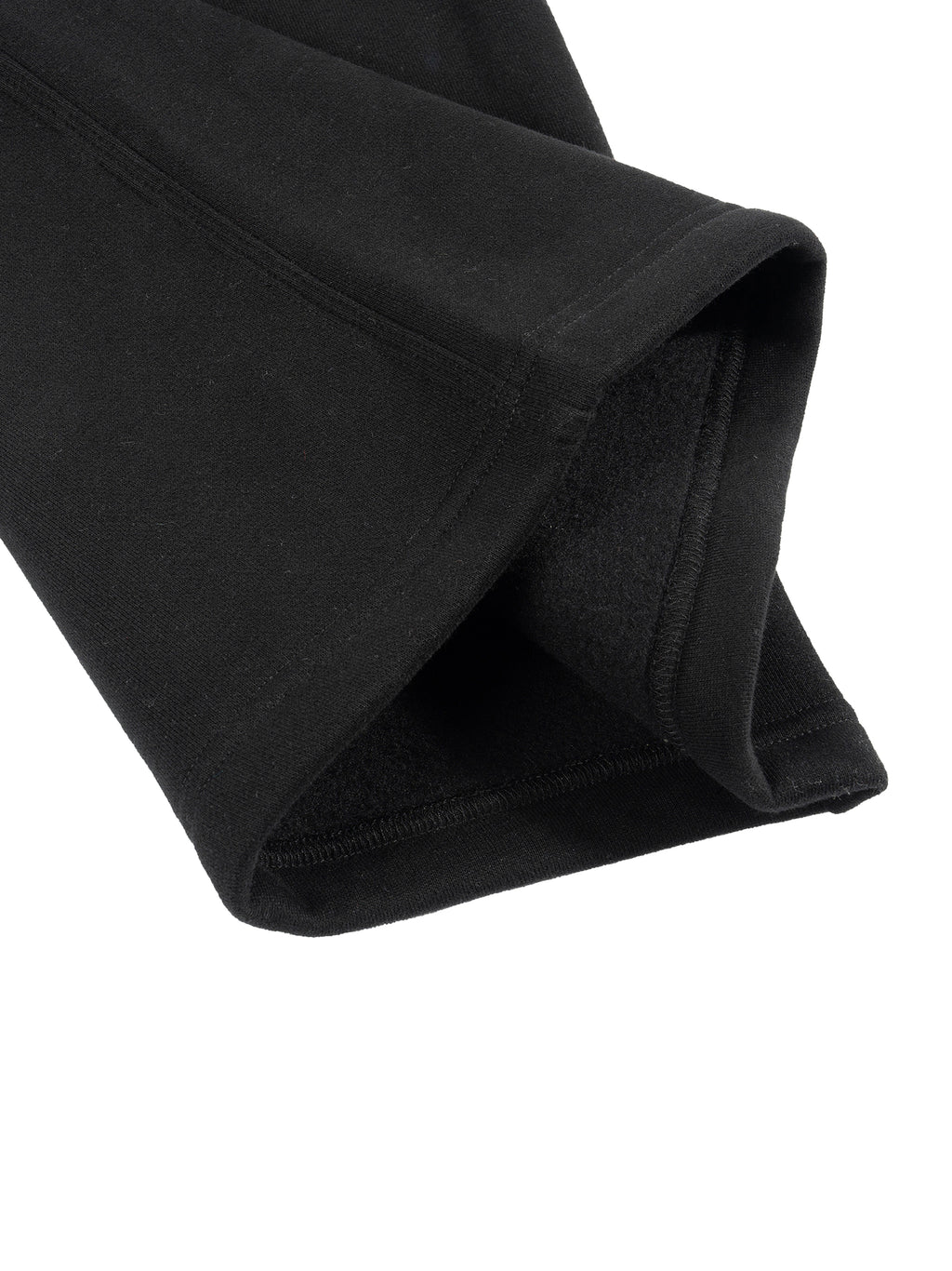 YAQEEN Signature Fleece Drawstring Straight-Leg Sweatpants