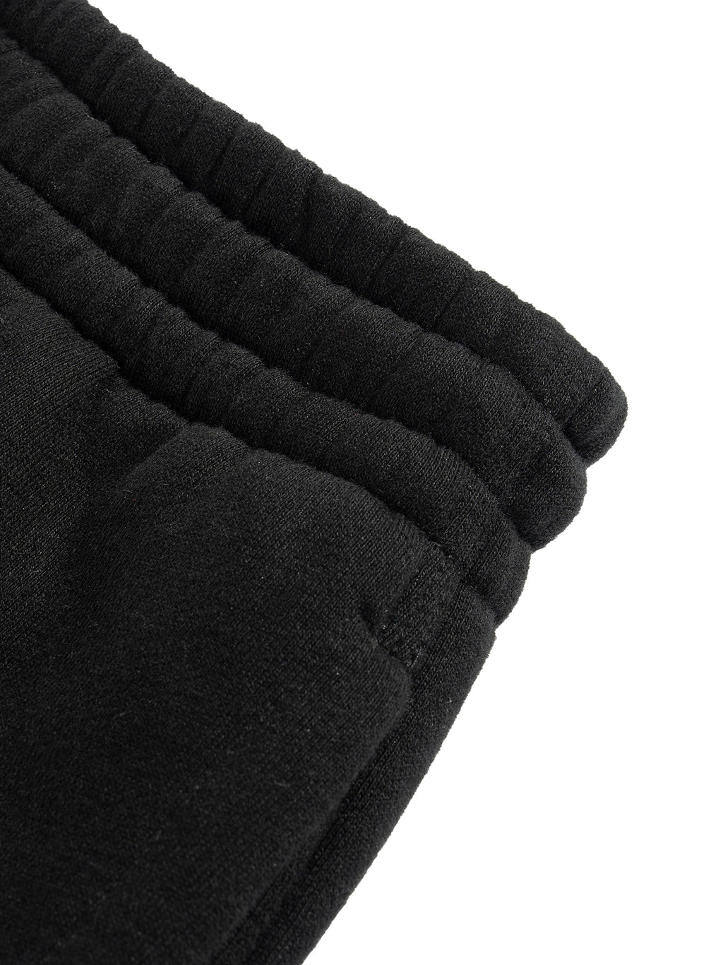 YAQEEN Signature Fleece Drawstring Straight-Leg Sweatpants